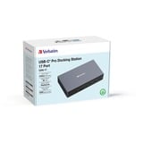 Verbatim 32172, Docking station alluminio/Nero