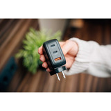 Verbatim Mini caricatore GaN con display, Caricabatterie Nero