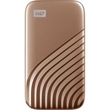 WD My Passport 1000 GB Oro oro, 1000 GB, USB tipo-C, 3.2 Gen 2 (3.1 Gen 2), 1050 MB/s, Protezione della password, Oro