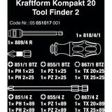 Wera 05051017001 cacciavite manuale Cacciavite con punte multiple Cacciavite multifunzione Nero/Verde, 173 mm, 7,3 cm, 80 mm, 403 g, Nero/Verde