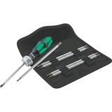 Wera 05073665001 cacciavite manuale Cacciavite con punte multiple, Set di bit Nero/Verde, Plastica, Metallo, Nero/Verde, Nero