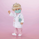 ZAPF Creation BABY born Completo da Dottore 43cm, Accessori della bambola 