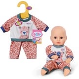 ZAPF Creation BABY born Jogging Suit Jungle 36cm, Accessori della bambola BABY born Jogging Suit Jungle 36cm, Set di vestiti per bambola, 1 anno/i