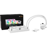 be quiet! LIGHT LOOP 240mm White Processore Raffreddatore di liquidi tutto in uno 12 cm Bianco 1 pz, Raffreddamento ad acqua bianco, Raffreddatore di liquidi tutto in uno, 12 cm, 105,1 m³/h, Bianco