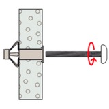 fischer HM 4x32 S, Tassello argento