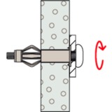 fischer HM 4x32 S, Tassello argento