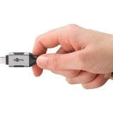 goobay 70753 Nero/Argento