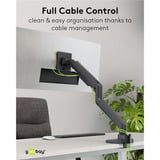 goobay 74416, Base per monitor Nero