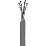 goobay 96095 cavo di rete Grigio 305 m Cat6a S/FTP (S-STP) grigio, 305 m, Cat6a, S/FTP (S-STP)