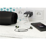 goobay caricatore USB 4 porte (30W) nero, Caricabatterie Nero