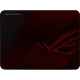 ASUS 90MP02H0-BPUA00, Gioco mouse pad Nero/rosso scuro