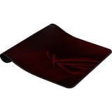 ASUS ROG Scabbard II Tappetino per mouse per gioco da computer Rosso, Gioco mouse pad Nero/rosso scuro, Rosso, Immagine, Tessuto, Gomma, Barra appoggiaferro antiscivolo, Tappetino per mouse per gioco da computer