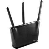 ASUS RT-AX68U AX2700 AiMesh router wireless Ethernet Dual-band (2.4 GHz/5 GHz) Nero Nero/Oro, Wi-Fi 6 (802.11ax), Dual-band (2.4 GHz/5 GHz), Collegamento ethernet LAN, Nero, Router da tavolo