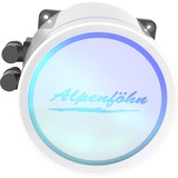 Alpenföhn Acqua del Ghiacciaio 240 White RGB 240mm, Raffreddamento ad acqua bianco