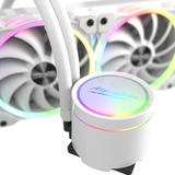 Alpenföhn Acqua del Ghiacciaio 240 White RGB 240mm, Raffreddamento ad acqua bianco