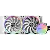 Alpenföhn Gletscherwasser 240 White RGB, Raffreddamento ad acqua bianco