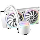 Alpenföhn Gletscherwasser 240 White RGB, Raffreddamento ad acqua bianco