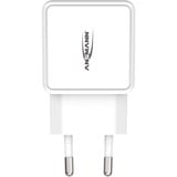 Ansmann HC218PD Bianco Interno, Caricabatterie bianco, Interno, AC, 12 V, Bianco