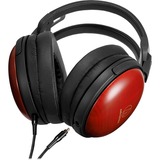 Audio-Technica ATH-AWAS/F, Cuffie Nero/Rosso
