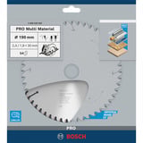 Bosch 2 608 640 509 lama circolare 19 cm 1 pz, Lama per sega Multi, 19 cm, 3 cm, 1,8 mm, 2,4 mm, HLTCG