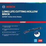 Bosch 2 608 900 414 lama per sega a gattuccio, sega a traforo e sega universale Lama per sega universale Carburo 1 pz Lama per sega universale, Mattone, Carburo, Blu, Rosso, 19 cm, 1,27 cm