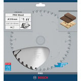 Bosch PRO Wood lama per sega circolare, Ø 210mm, 36 denti 