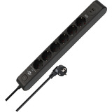 Brennenstuhl Multipresa 6 vie con 1x USB-C, 1x USB-A, Ciabatta Nero/antracite