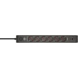 Brennenstuhl Multipresa 6 vie con 1x USB-C, 1x USB-A, Ciabatta Nero/antracite