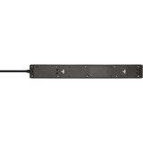 Brennenstuhl Multipresa 6 vie con 1x USB-C, 1x USB-A, Ciabatta Nero/antracite