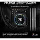 Corsair DIMM 32 GB DDR5-6000 (2x 16 GB) Kit Doppio, Memoria Nero