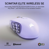Corsair SCIMITAR Elite Wireless SE, Mouse da gioco bianco