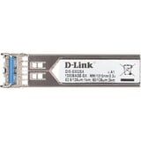 D-Link DIS‑S302SX modulo del ricetrasmettitore di rete Fibra ottica 1000 Mbit/s mini-GBIC Fibra ottica, 1000 Mbit/s, mini-GBIC, SFP, SX, 20000 m