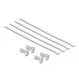 DeLOCK 66872 pezzo di pannello 1U, Patch Panel Nero, Cat6a, Nero, Metallo, 1U, 254 mm, 100 mm