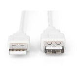 Digitus Cavo di prolunga USB 2.0, USB-A maschio > USB-A femmina beige