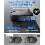 ECOVACS DEEBOT X11 OmniCyclone, Aspirazione robot Nero