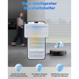 ECOVACS DEEBOT X11 OmniCyclone, Aspirazione robot Nero