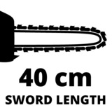 EINHELL GC-EC 2040 rosso/Nero