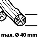 EINHELL GC-RS 2540 tritaerba 2000 W Tamburo, Chopper rosso/Nero, 24,9 kg