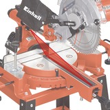 EINHELL Sega combinata da banco scorrevole e ingletatrice, Sega mitra/Troncatrice rosso/Nero