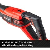 EINHELL Sega universale a batteria professionale TP-AP 18/28 Li BL - Solo, 18Volt, Scambiarsi sega rosso/Nero