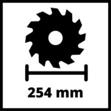 EINHELL TC-SM 2531/2 U rosso/Nero