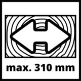 EINHELL TC-SM 2531/2 U, Sega mitra/Troncatrice rosso/Nero