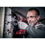 EINHELL Trapano avvitatore a percussione professionale a batteria TP-CD 18/80 Li-i BL - Solo, 18 Volt, Cordless rosso/Nero