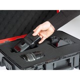 EINHELL Valigetta di sistema E-Case S-F incl. divisori, Cassetta portautensili Nero/Rosso