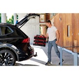 EINHELL Valigetta di sistema E-Case S-F incl. divisori, Cassetta portautensili Nero/Rosso