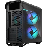 Fractal Design Torrent Compact Tower Nero Nero, Tower, PC, Nero, ATX, EATX, micro ATX, Mini-ITX, SSI CEB, Vetro temperato, Giocare