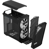 Fractal Design Torrent Compact Tower Nero, Chassis Tower Nero, Tower, PC, Nero, ATX, EATX, micro ATX, Mini-ITX, SSI CEB, Vetro temperato, Giocare