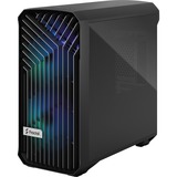 Fractal Design Torrent Compact Tower Nero, Chassis Tower Nero, Tower, PC, Nero, ATX, EATX, micro ATX, Mini-ITX, SSI CEB, Vetro temperato, Giocare