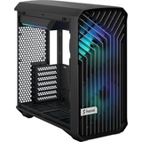 Fractal Design Torrent Compact Tower Nero, Chassis Tower Nero, Tower, PC, Nero, ATX, EATX, micro ATX, Mini-ITX, SSI CEB, Vetro temperato, Giocare