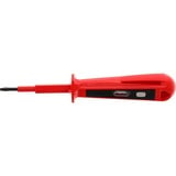 GEDORE R38121312 tester di elettricità, Cacciavite rosso